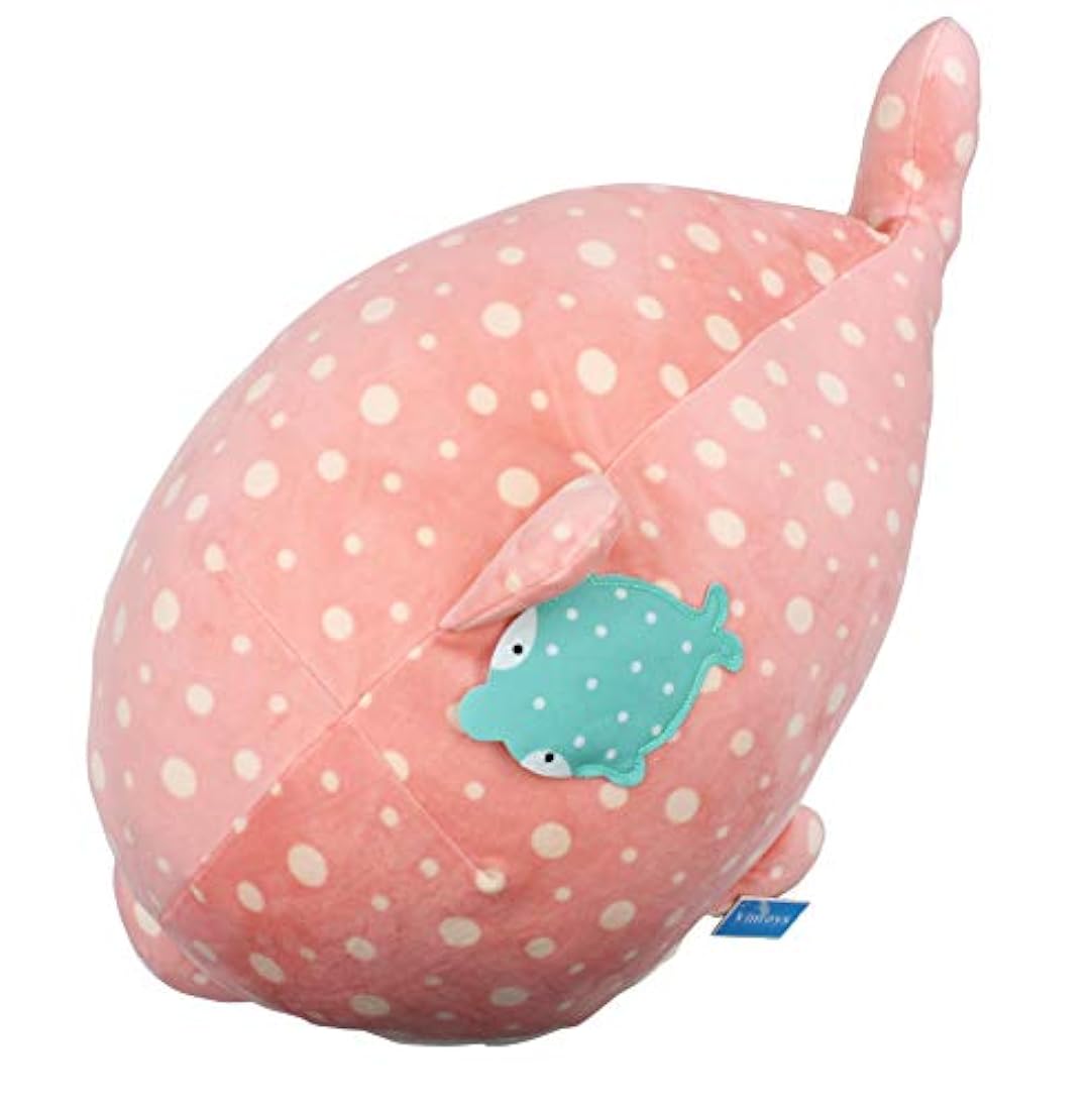 Peluche de delfín rosa muy suave