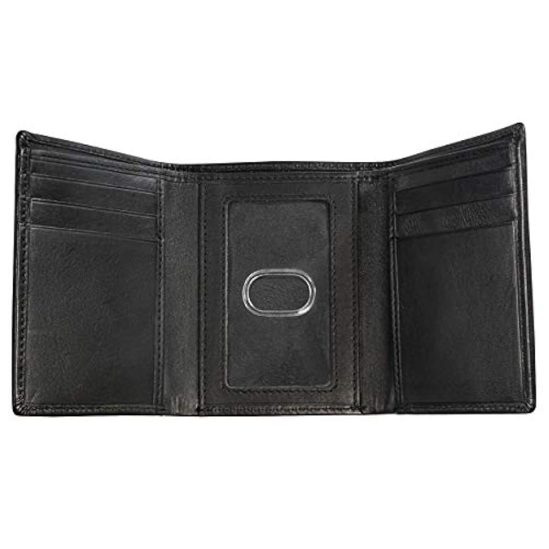 Bull Guard - billeteras de piel auténtica con tres pliegues