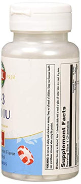 Ultra D3 5000 IU, la menta, Kal 60 Chewable