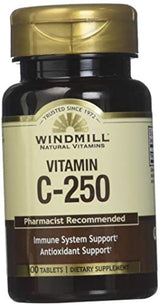 Vit C pestañas 250 mg wmill 100