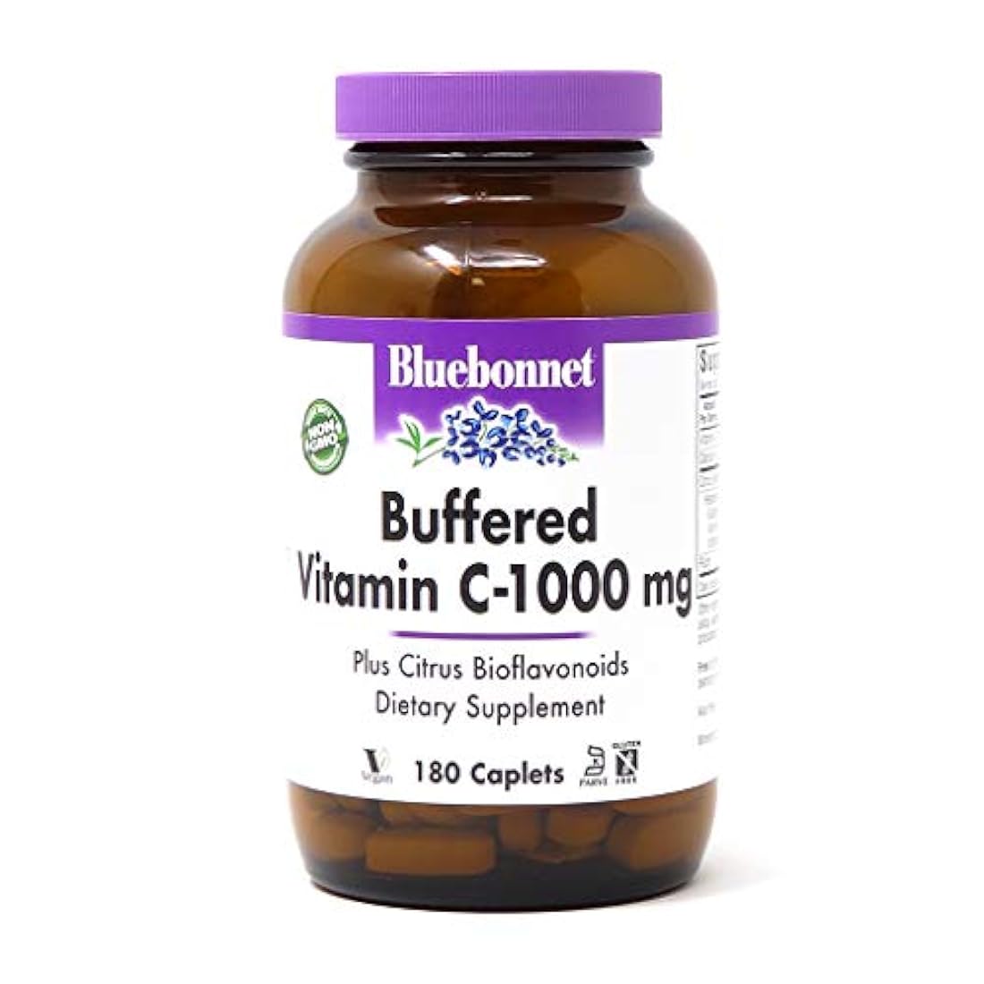 BlueBonnet Vitamina C Tampón 1000 mg Cápsulas, 743715005716, 1
