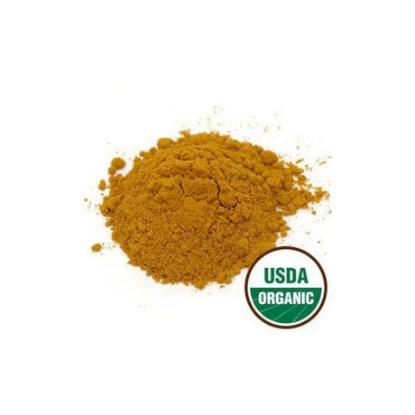 Polvo de raíz orgánico de Cúrcuma,  Starwest Botanicals