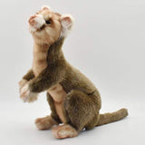 Hansa - hurón de peluche, color café