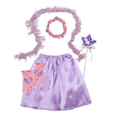 Traje de princesa para niñas, sirena, novia, estrella pop