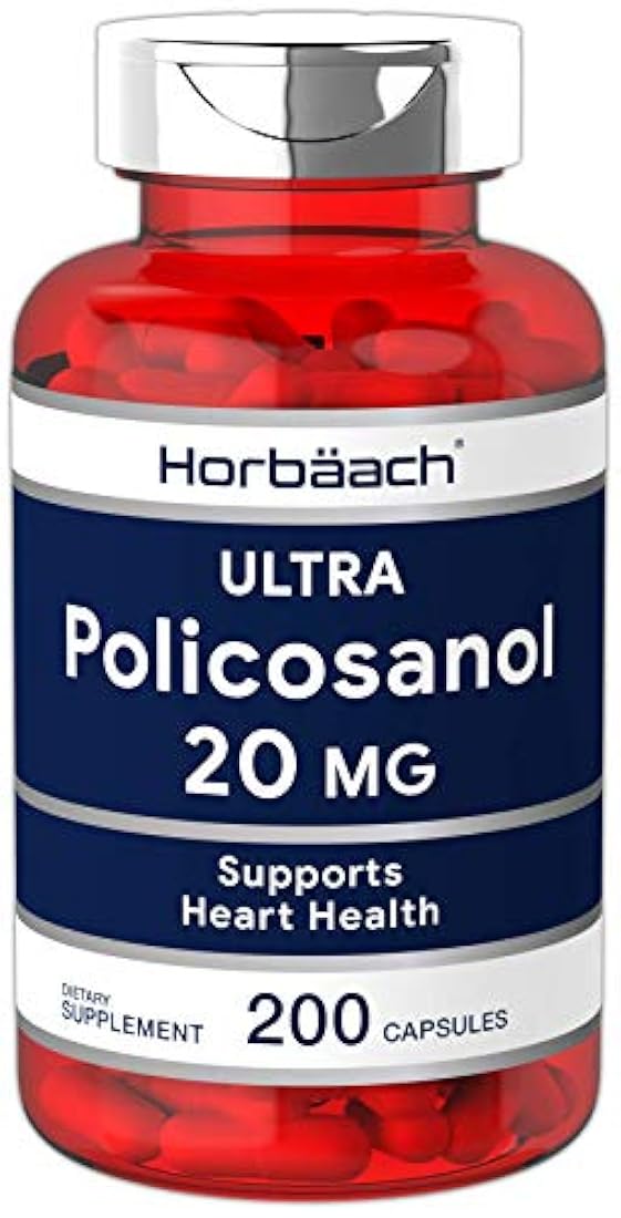 Policosanol 20 mg Soporta el colesterol y la salud cardíaca