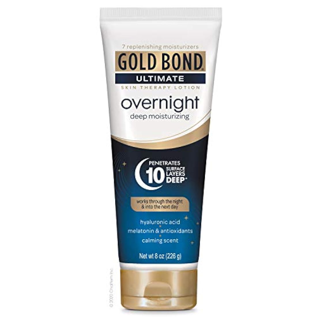 Gold Bond Ultimate Loción hidratante profunda durante  noche