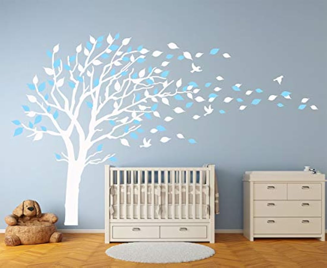 Pegatinas de pared con diseño de árbol de viento