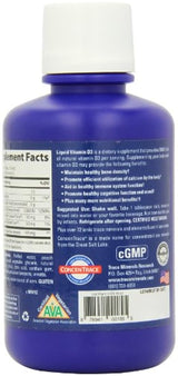 Trace Minerals Liquid Vitamina D3, 16 onzas