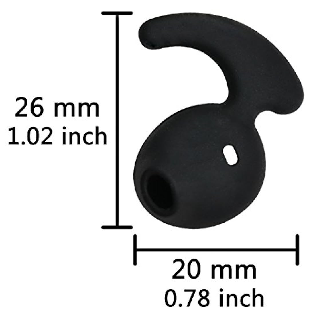 ALXCD 2 pares de almohadillas para audífonos para Galaxy
