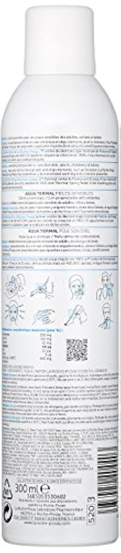 Agua de manantial en spray La Roche Posay, termal