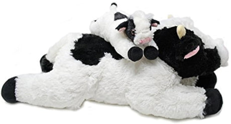 Peluche de vaca con becerro bebé 18in. Exceptional Home