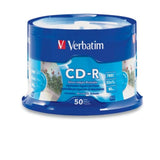 Verbatim 94554-CD-R (52x 80 minutos) 50 discotecas Plateado