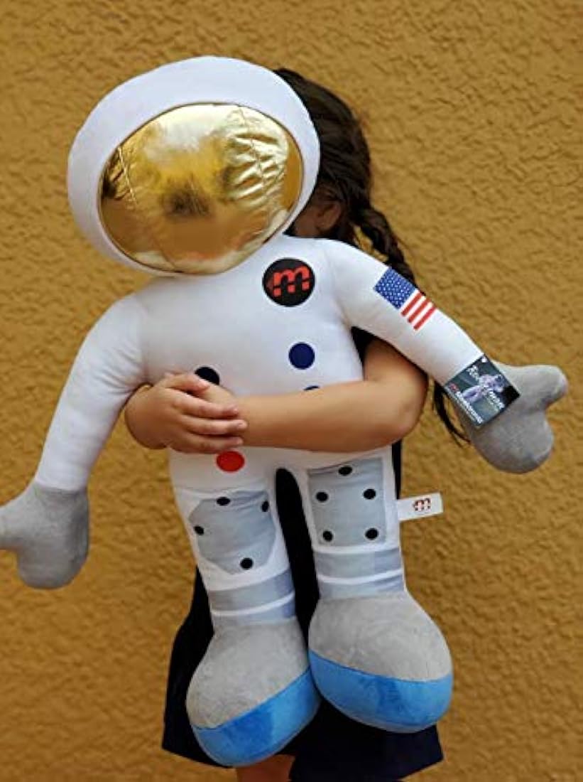 Peluche de Astronauta de 24 in color blanco. Malektronic