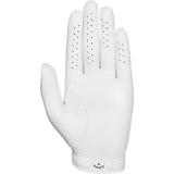 Guante auténtico de golf blanco talla L