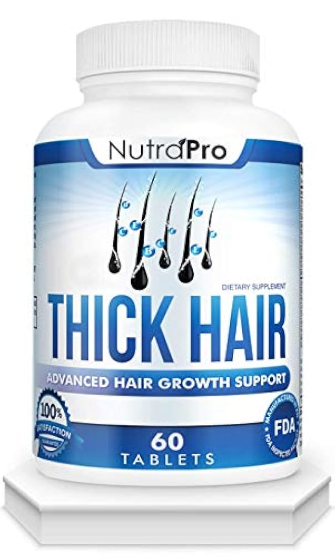 Vitaminas gruesas para el crecimiento del cabello  píldoras