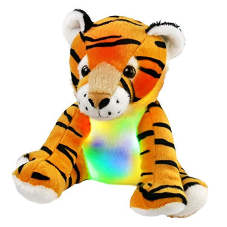 peluche con luz LED de noche que brilla en la oscuridad