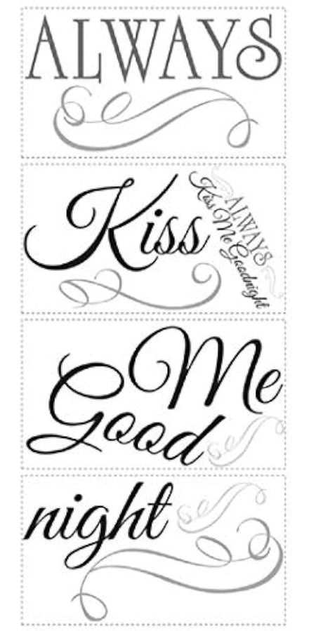 RoomMates  - Adhesivo decorativo para pared, 10.0 x 18.0