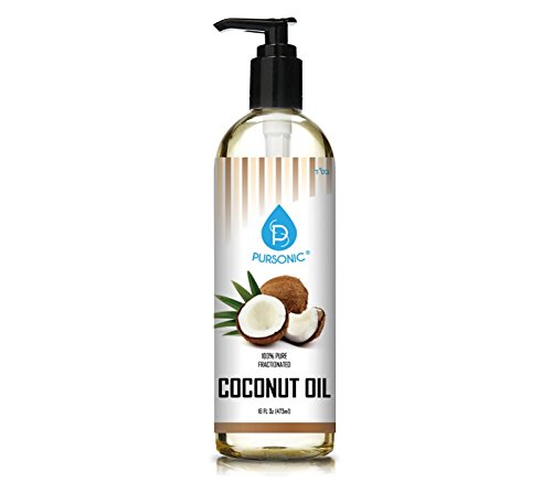Aceite de coco fraccionado 100% puro de Pursonic