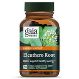 Gais Herbs Eleuthero Raíz Vegan Liquid Cápsulas 1