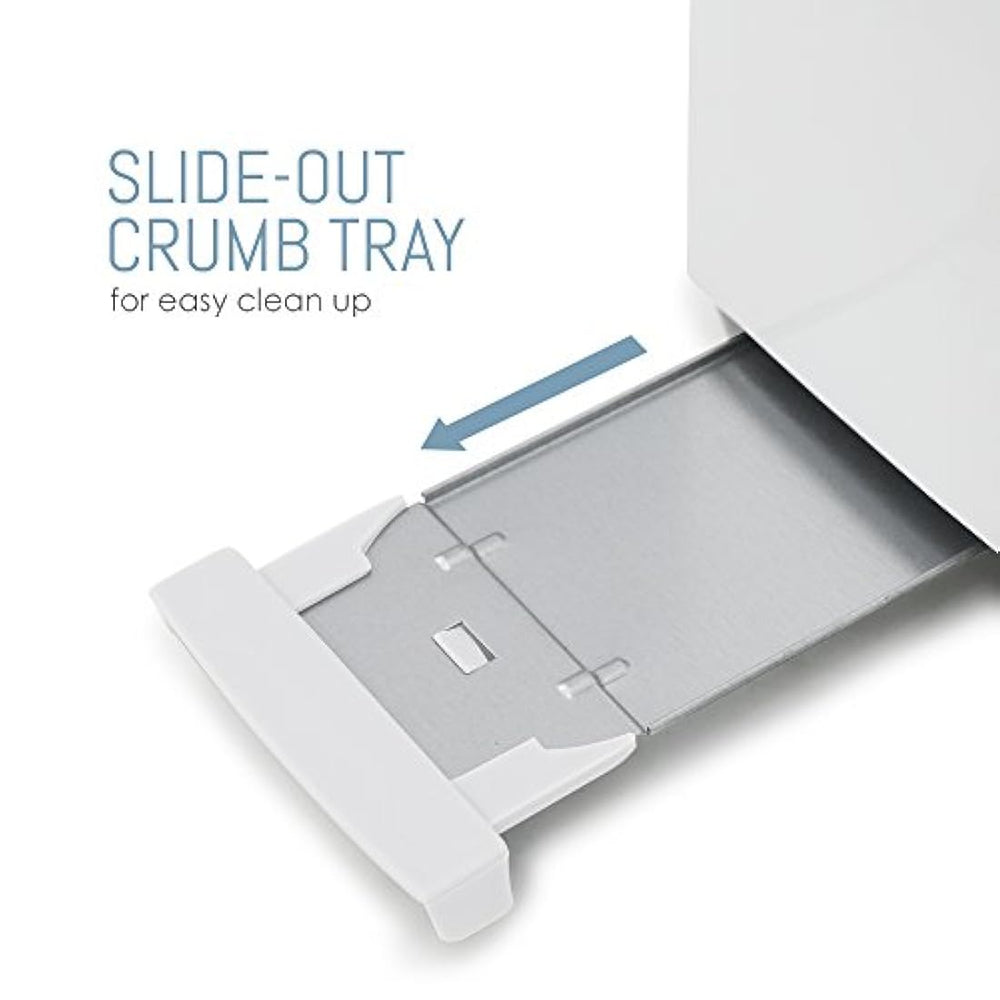 Tostadora Long Cool Touch de 4 rebanadas con ranuras