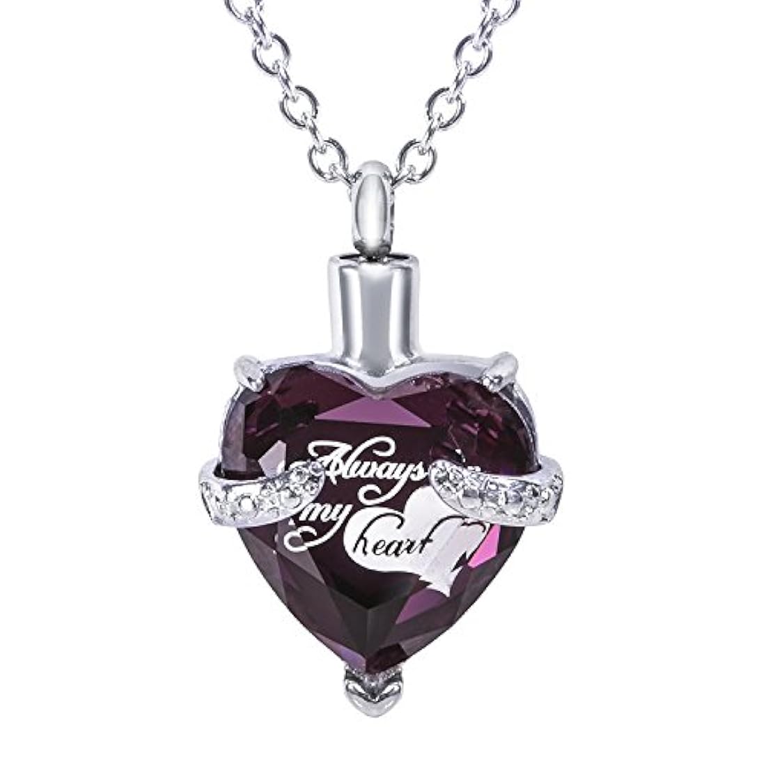 Collar con colgante de corazón