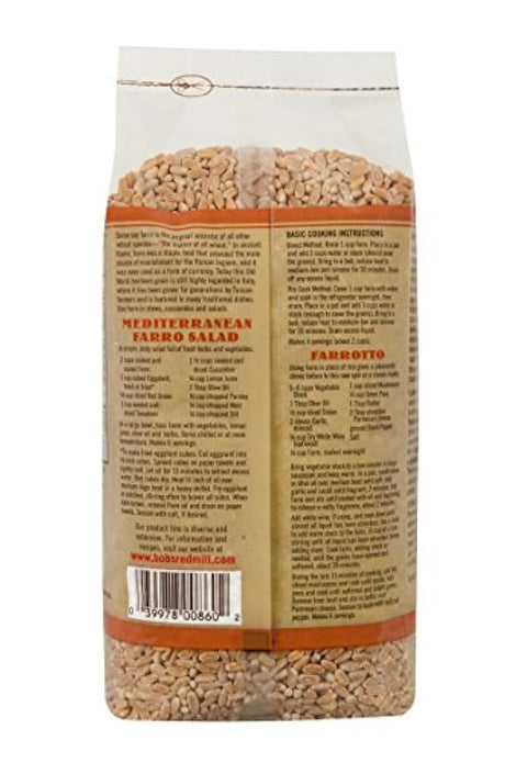 Granos de Farro orgánicos