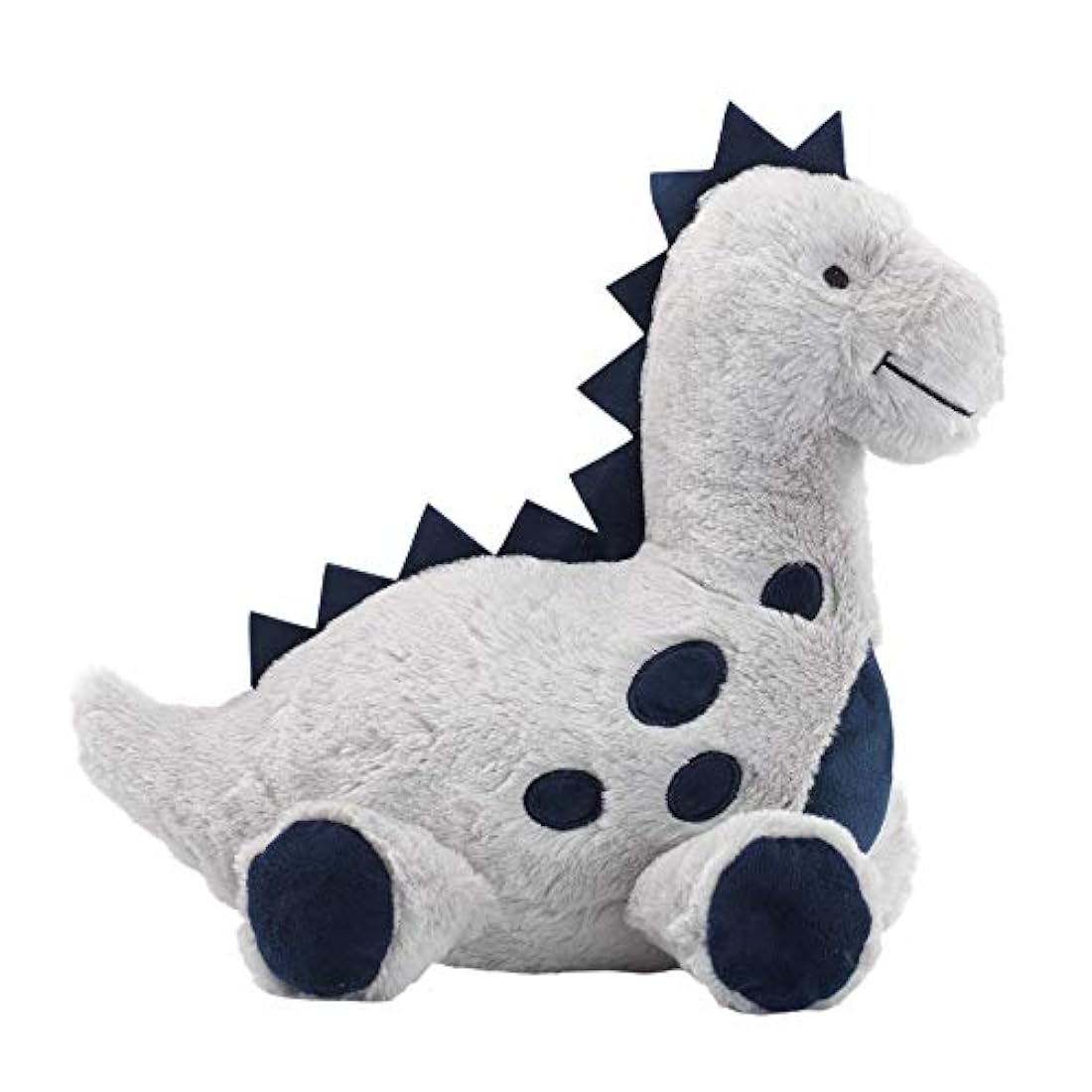Peluches peluche de dinosaurio azul y gris