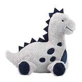 Peluches peluche de dinosaurio azul y gris