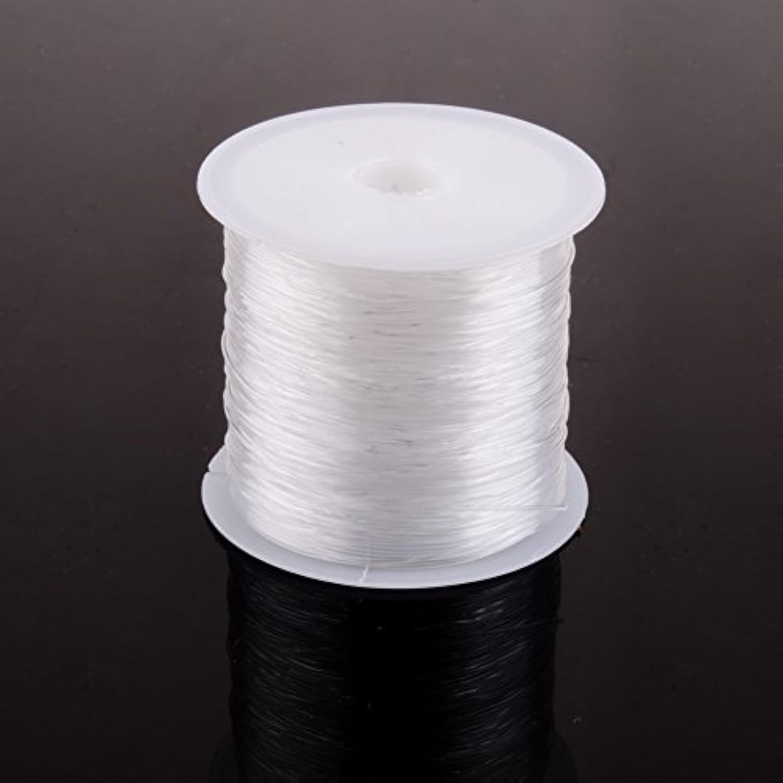 Pandahall - 1 rollo de alambre transparente de hilo de nylon