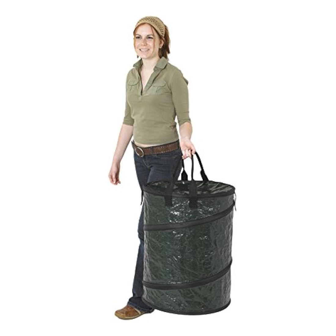Papelera plegable para camping Stansport