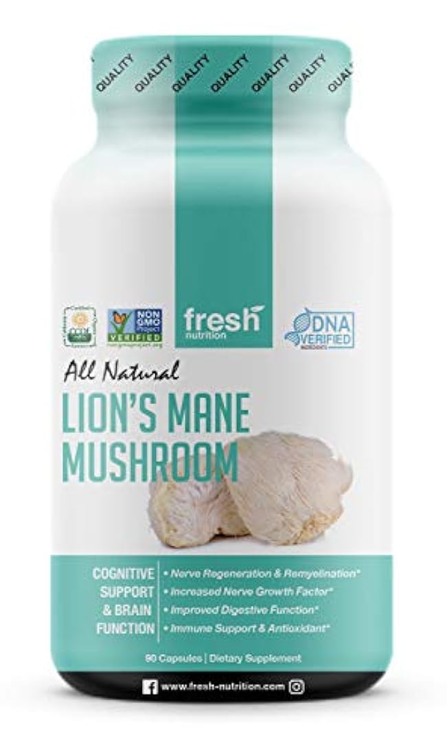 Cápsulas orgánicas para el cerebro Fresh Nutrition