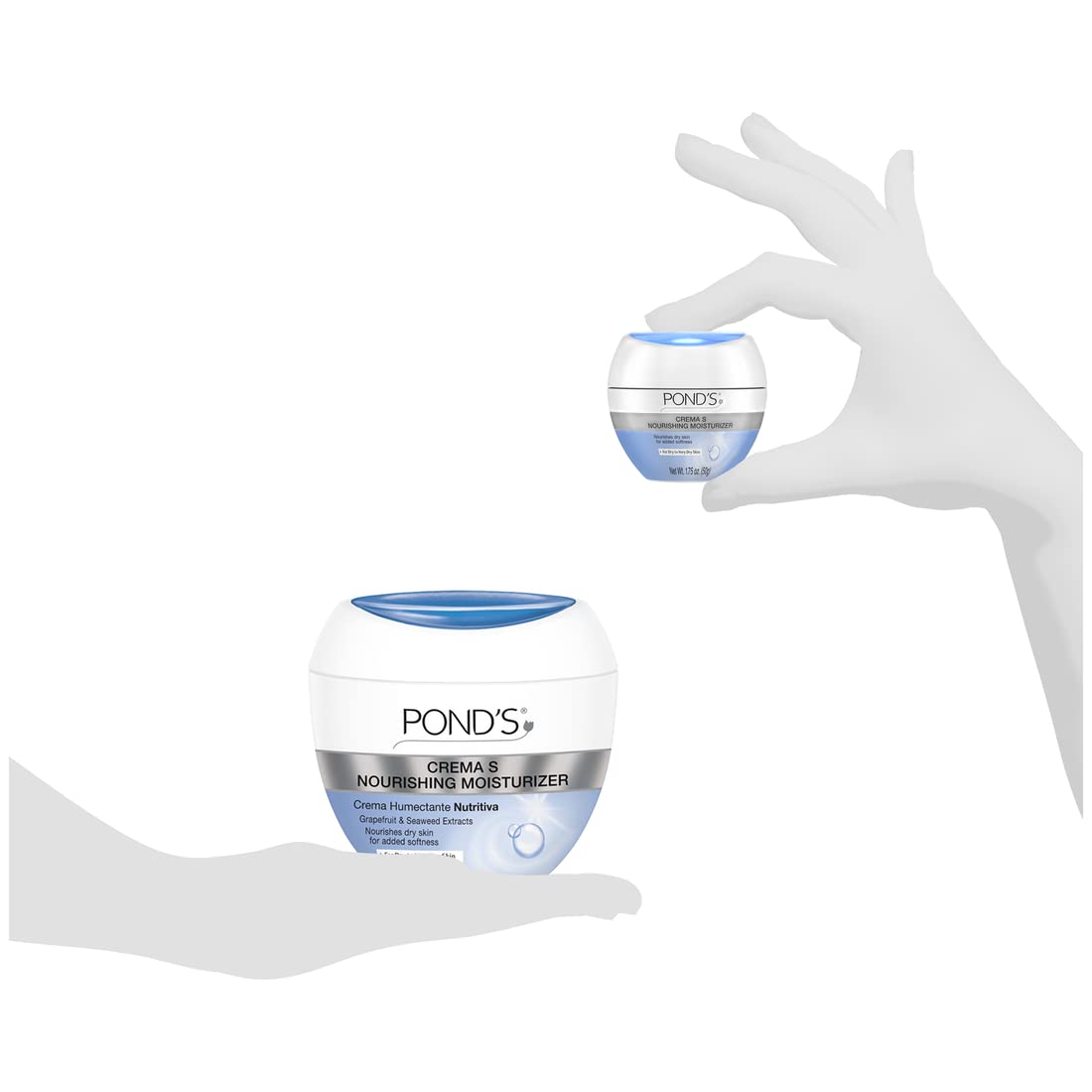 Crema Hidratante Nutritiva Pond's facial y corporal