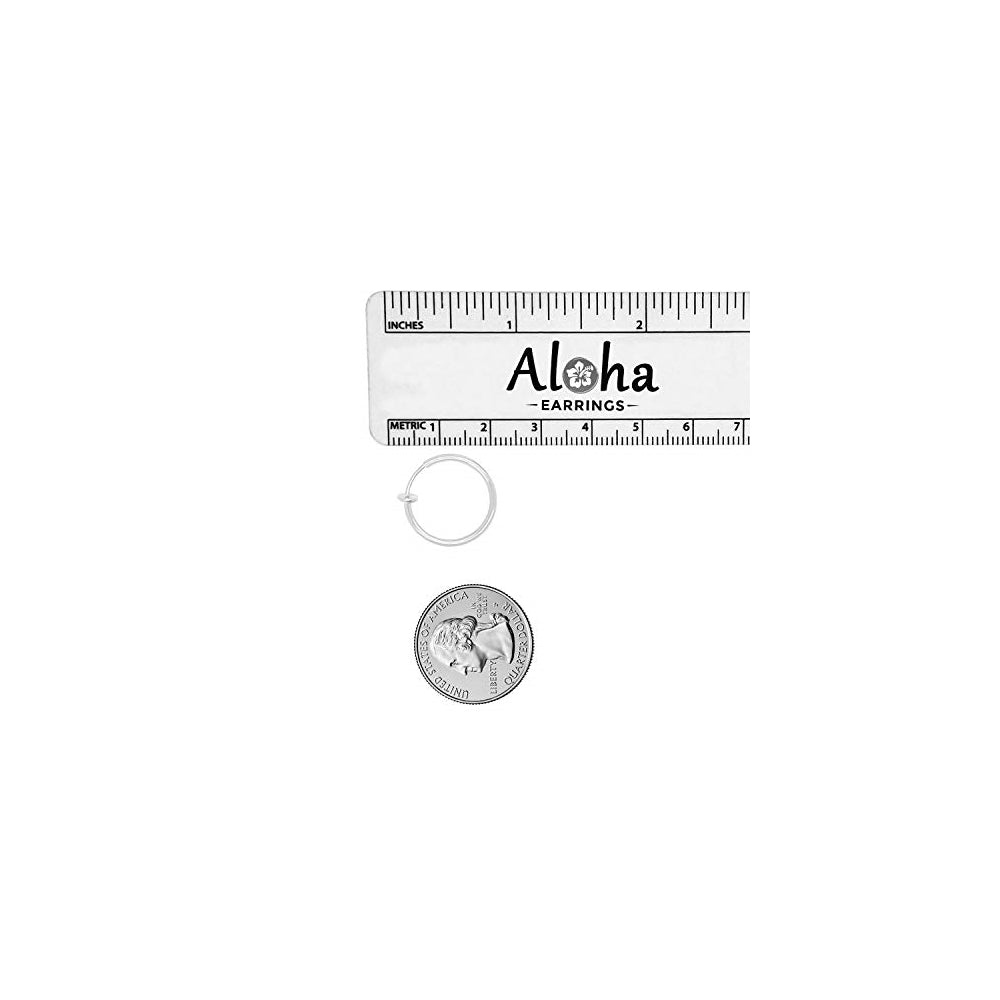 Aretes de arracadas para mujeres sin perforaciones