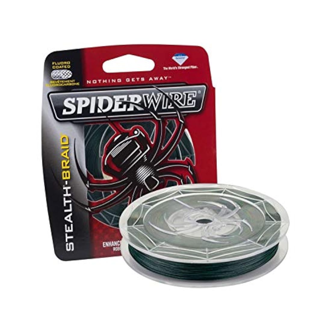 Deseo de pesca trenzado SpiderWire Stealth Superline