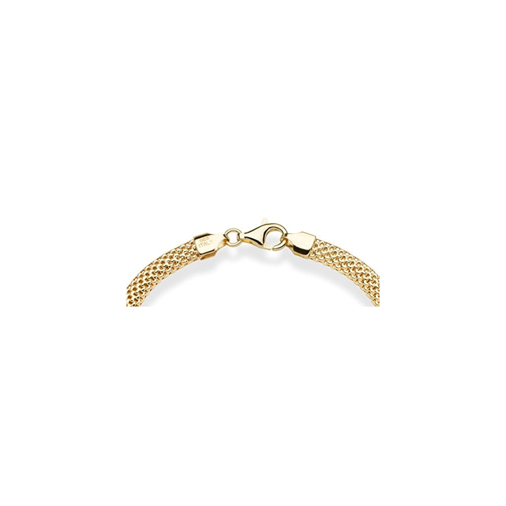 Pulseras y tobilleras  cadena de eslabones de malla italiana