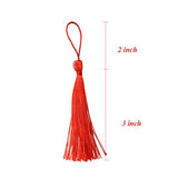 Borlas con lazo de cordón para hacer joyasy manualidades