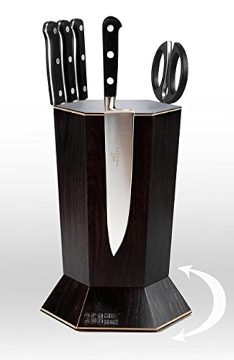 360 Knife Block Bloque de cuchillos universal,