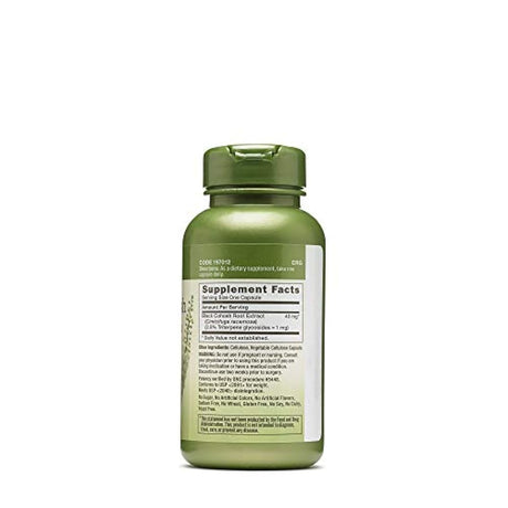 GNC Herbal Plus Black Cohosh Extracto de 40 mg