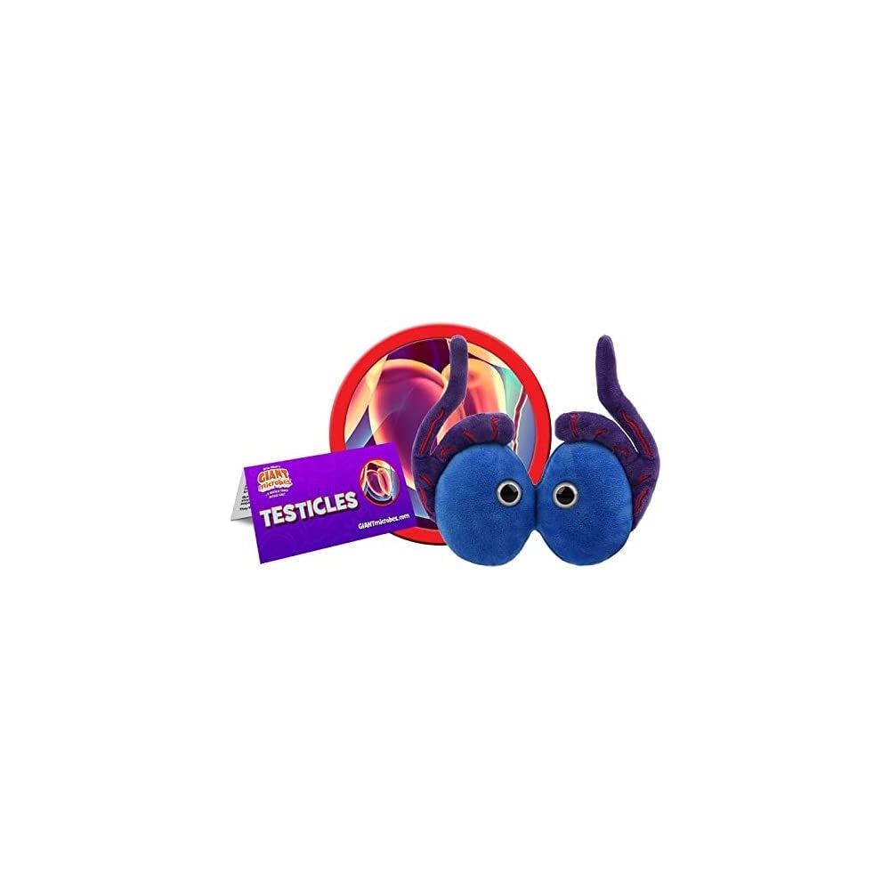 Peluche Testicles Color Azul