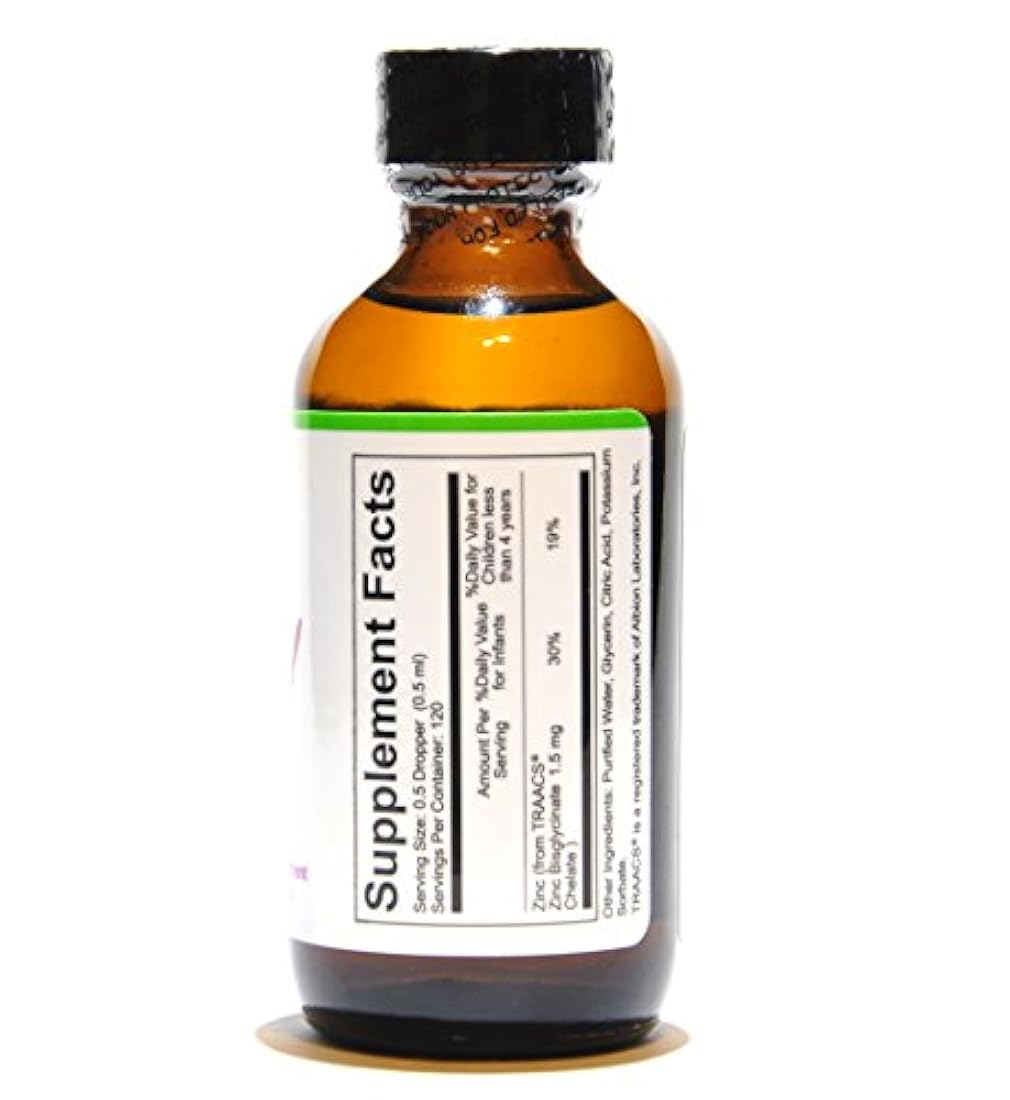 De la Naturaleza Nutra Vida Feliz Zinc 2oz 60 ml, sabores