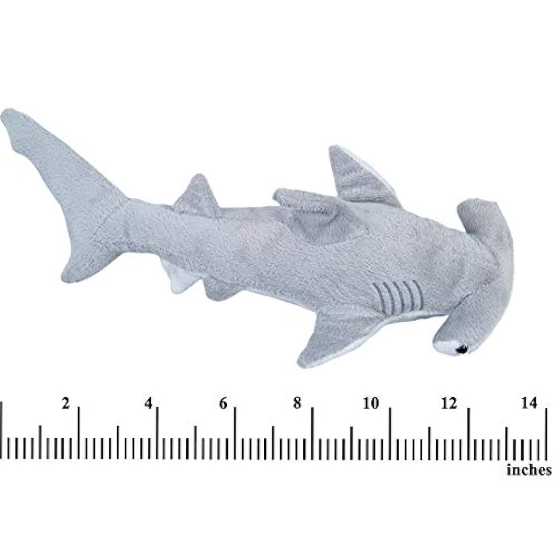 Peluches de Tiburón color azul-gris,para niños. Bedwina