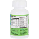 Cápsula de multivitamínico con 45 mg de hierro, suplemento
