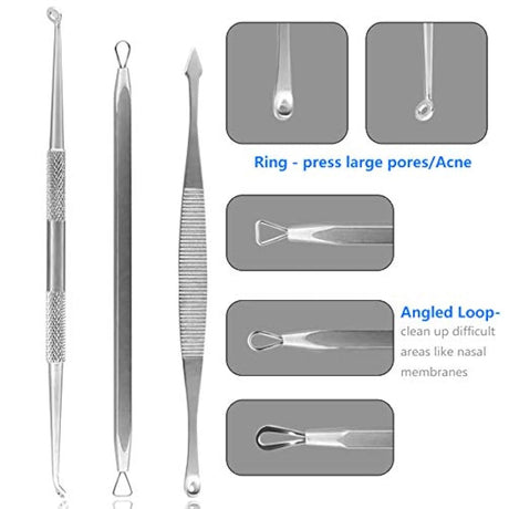 Kits de herramientas de extractor de puntos negros