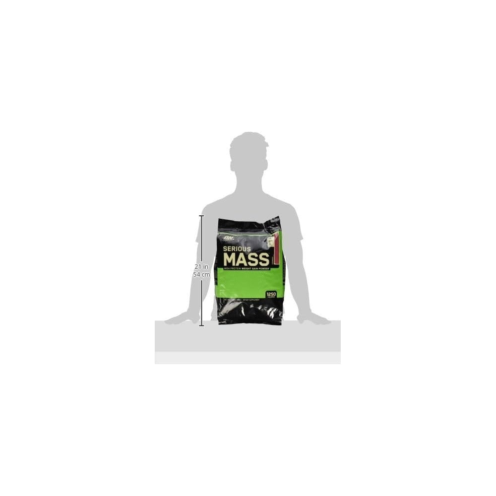 Suplemento Serious Mass Strawberry Weight Gain Proteína 12lb