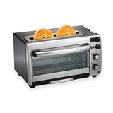 Tostadora de ranura larga y Horno de encimera de acero inoxidable