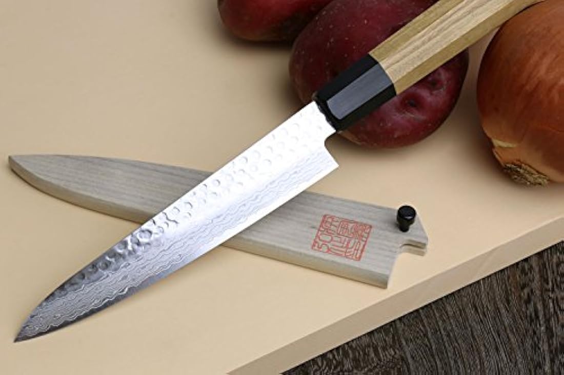 Yoshihiro - cubertería Damasco Cuchillo para deshuesar