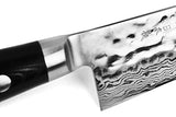 Enso HD martillado Damasco cuchillo de Kiritsuke