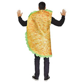 Disfraces - Disfraz realista de taco para adultos