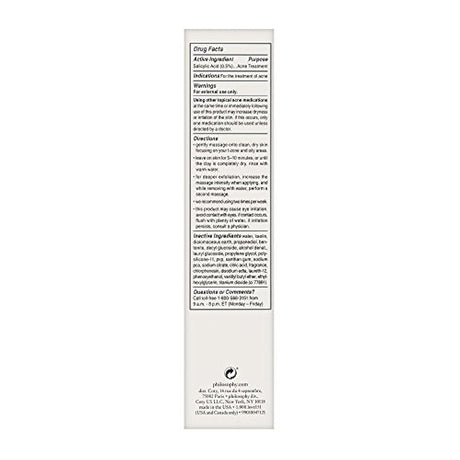 Philosophy  Extractor exfoliante de arcilla – 5 onzas