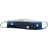 Cuchilla de bolsillo color azul para defensa